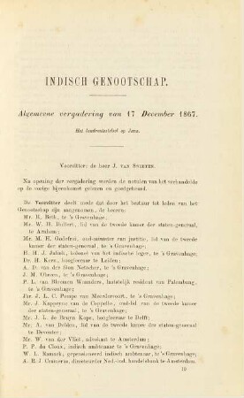 Algemeene vergadering van 17 December 1867