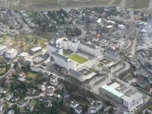 Luftbild Schloss Bensberg