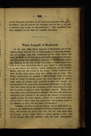Prince Leopold of Brunswick.