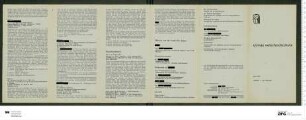 Programm 6. Monatsabschnitt 1949