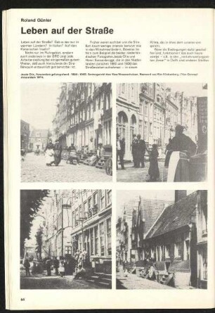 Leben auf der Straße