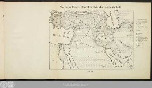 Vorderer Orient: Überblick über die Landwirtschaft.