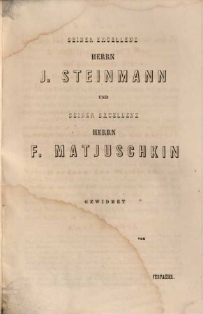 Versuch über den Tod durch psychische Vorgänge und die Gesundheitsstörung und Tödtung- auf psychischem Wege in forensischer Beziehung : Inaug. Diss.