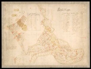 "Zeller Mappa" [1764 genutzt zur Einteilung der Grundstücke in Güteklassen]