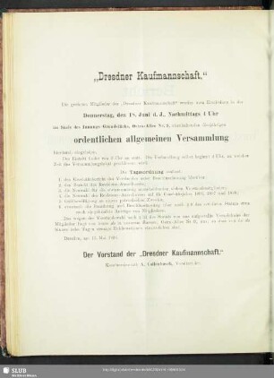 „Dresdner Kaufmannschaft“