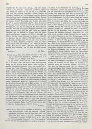 293 [Rezension] An introduction to the literature of the New Testament