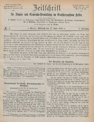 12. April 1882-28. März 1883 = No. 1-24