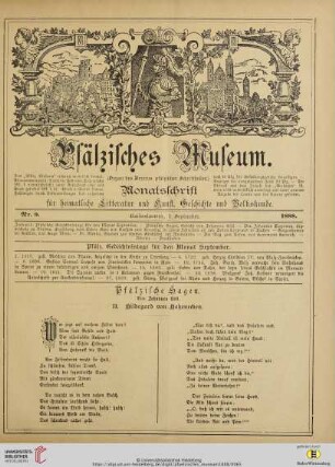 Nr. 9 (1. September 1888)