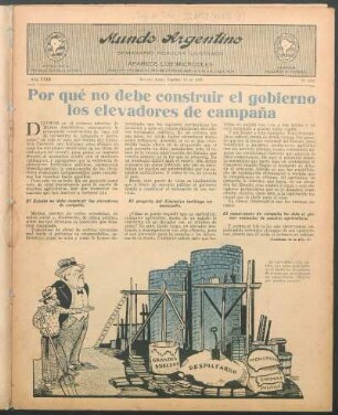 Por qué no debe construir el gobierno los elevadores de campaña