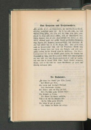 Die Nachahmer.