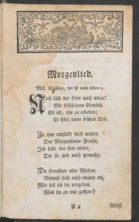 Morgenlied