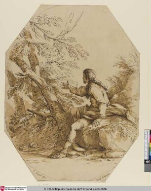 [Der heilige Johannes in der Wüste; Jean-Baptiste dans le désert]