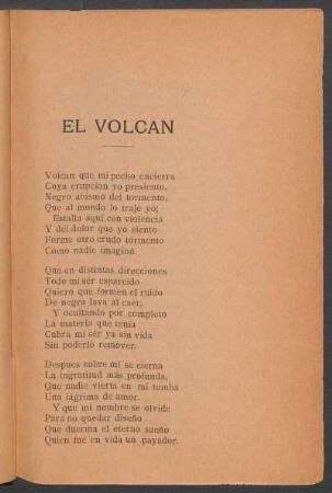 El volcán