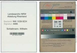 Entnazifizierung Wilhelm Schlattmann , geb. 02.03.1914 ()