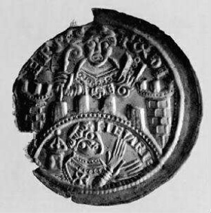 Erzbischof Heinrich I. (von Wartburg) 1142-1153 - Pfennig