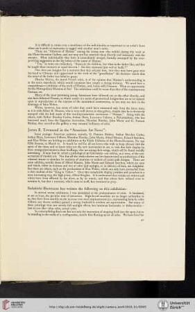 James B. Townsend in the American Art News