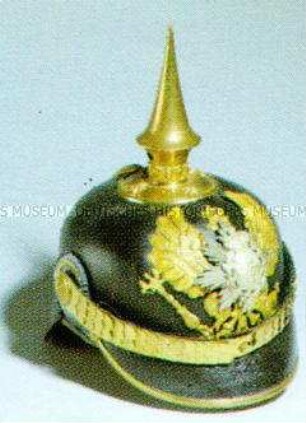 Helm für Offiziere der Infanterie, Schwarzburg