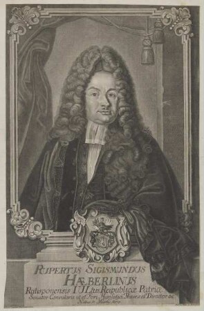 Bildnis des Rupertus Sigismundus Haeberlinus
