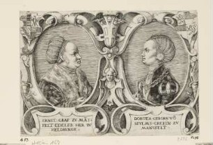 Doppelbildnis Graf und Gräfin Mansfeldt