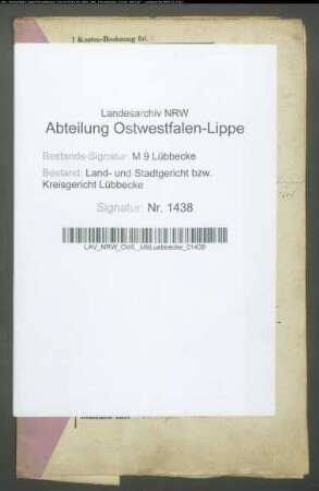 Erblasser: Uffelmann, Christian Friedrich; Erblasser: Uffelmann, Margarethe Louise, geb. Döding: