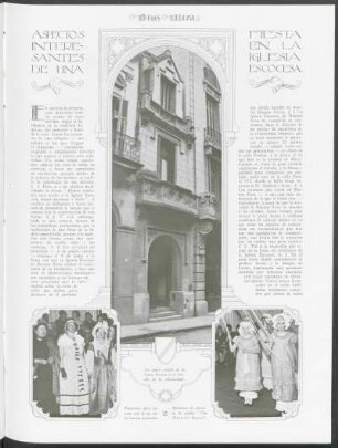 Aspectos interesantes de una fiesta en la iglesia escosesa