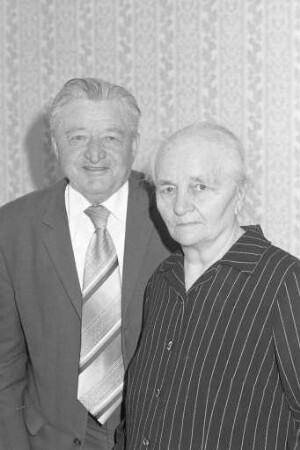 Diamanthochzeit der Eheleute Josef und Eva Abfal