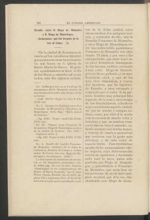 Desafío entre D. Diego de Monsalve y D. Diego de Mazariegos, (Gobernador que fué después de la Isla de Cuba)