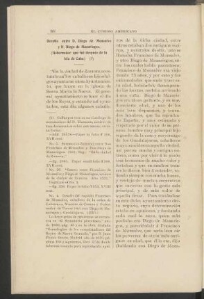 Desafío entre D. Diego de Monsalve y D. Diego de Mazariegos, (Gobernador que fué después de la Isla de Cuba)