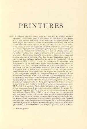 Peintures
