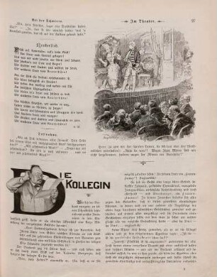 "Im Theater" "Die Kollegin"