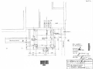 Hochdorf (b Horb): Stellwerk - Vorbau, Spannwerksraum Empfangsgeb.