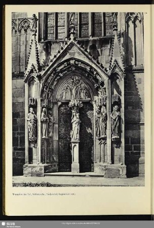 Wimpfen im Tal, Stiftskirche, Südportal, begonnen 1269