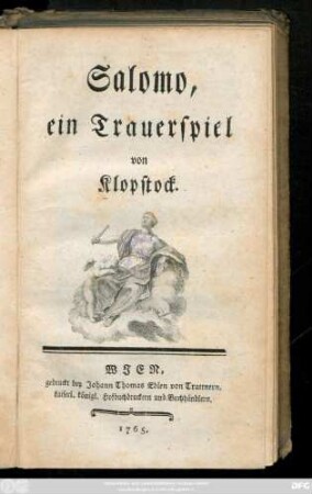 Salomo : ein Trauerspiel