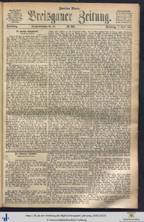 07.04.1895 (Zweites Blatt)