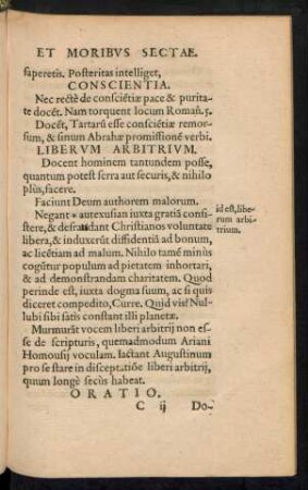 Liberum Arbitrium.