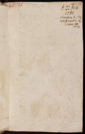 22. Juni 1785