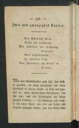 Zwei und zwanzigstes Kapitel