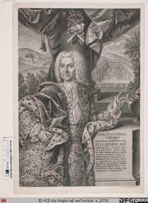 Bildnis Johann Anton Kroll von Freyhen