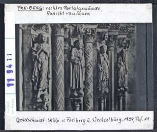 Freiberg (Sachsen), Dom (Marienkirche): Goldene Pforte, Rechtes Gewände