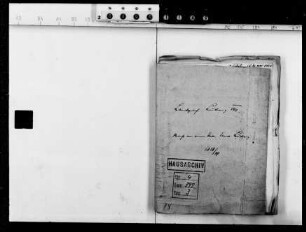 Briefe des Landgrafen Ernst Ludwig an seinen Sohn Ludwig VIII. (32 Briefe)