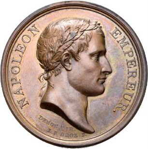 Medaille auf den Bau von 2000 Schiffen 1804