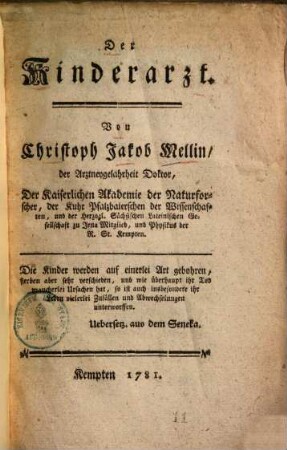 Der Kinderarzt