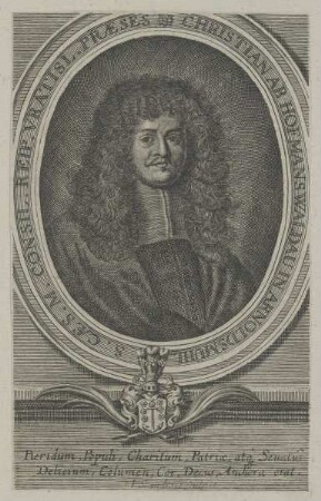 Bildnis des Christian ab Hofmannswaldau