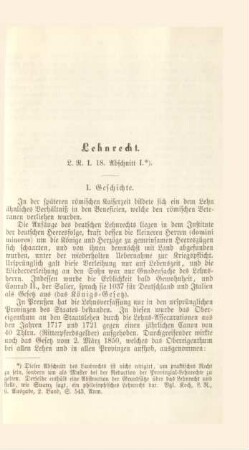 Lehnrecht.