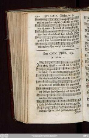 Der CXIX. Psalm. 119.