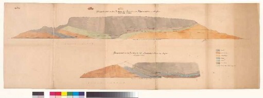 Petrographische Karte vom Meißner