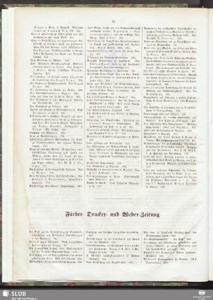 Färber- Drucker- und Weber-Zeitung
