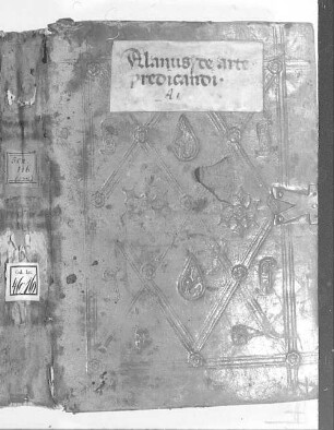 Alanus ab Insulis: Ars praedicandi, cap. 1-44 [u.a.]. Lotharius de Segni: Tractatus de septem psalmis poenitentialibus - BSB Clm 4616