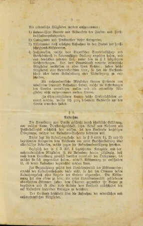 Statuten des Bayr. Förster-Vereins : anerkannter Verein