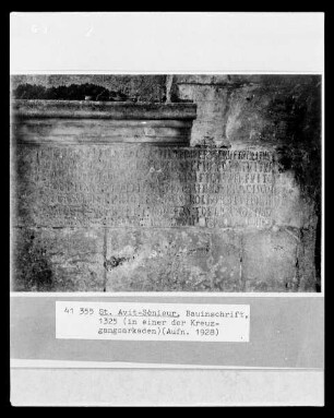 Bauinschrift